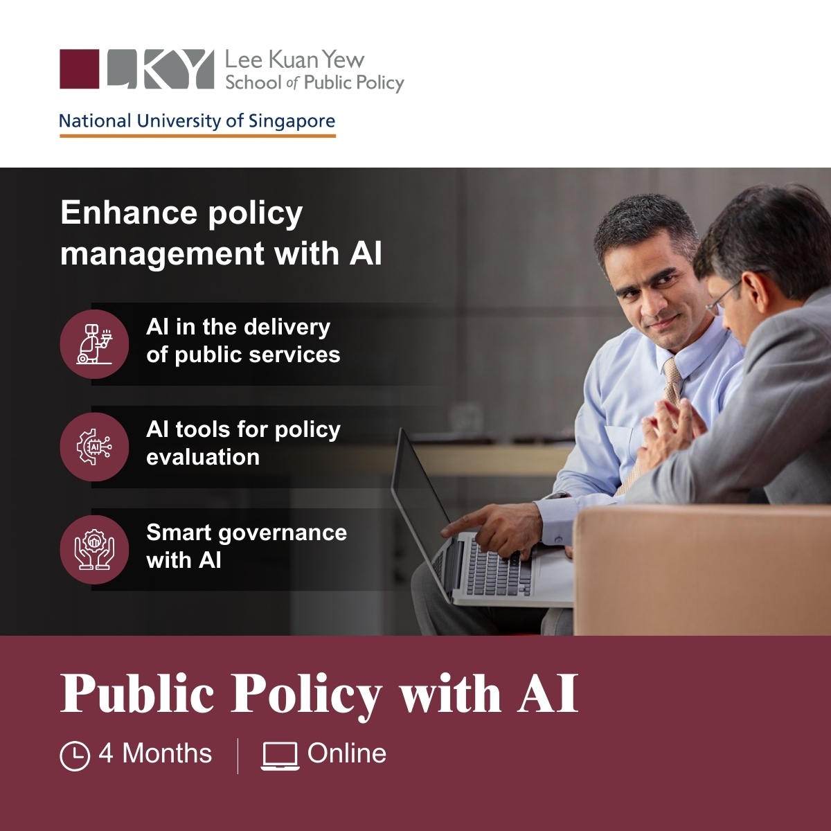 Lee Kuan Yew School of Public Policy Executive Education Facebook ad