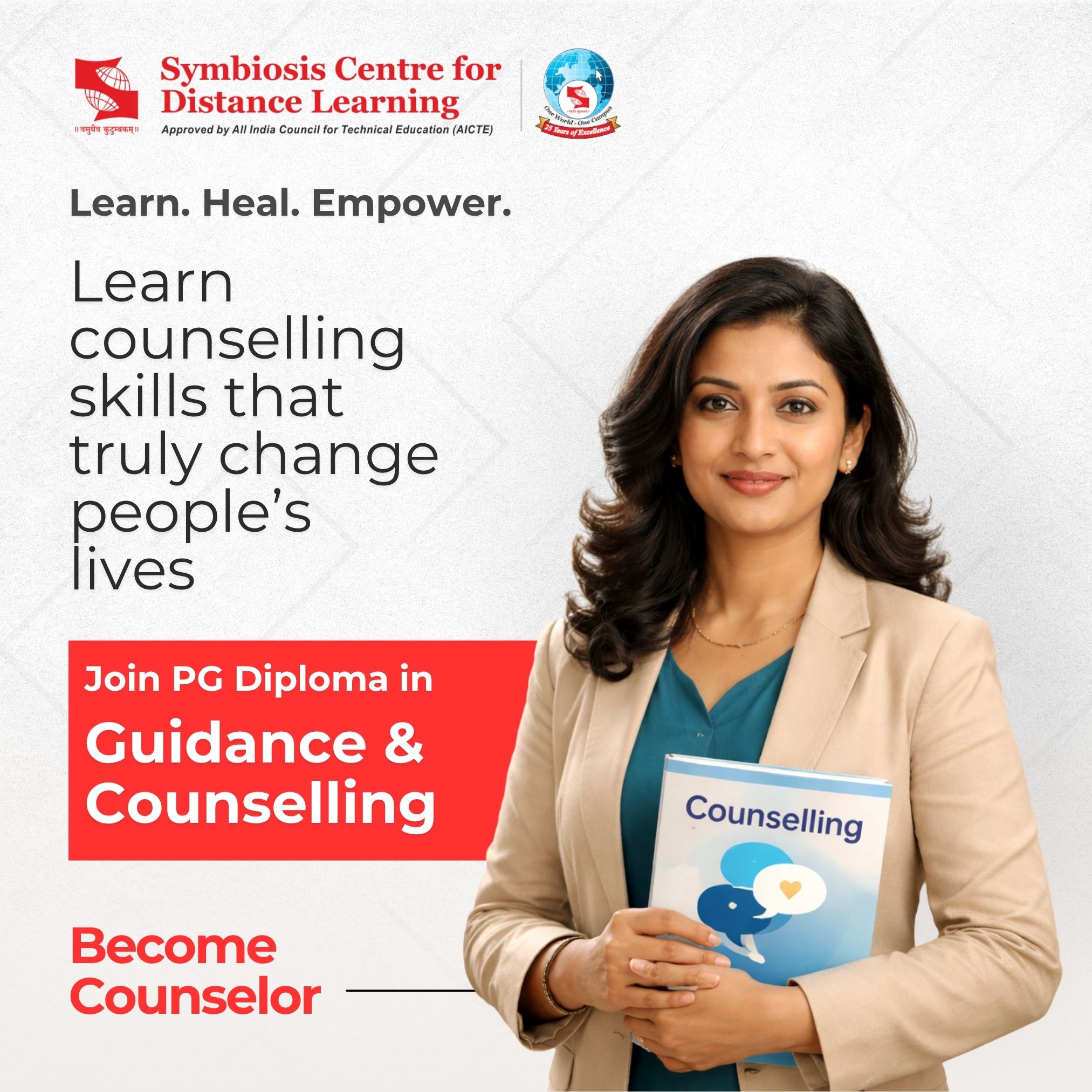 Symbiosis Centre for Distance Learning Facebook ad