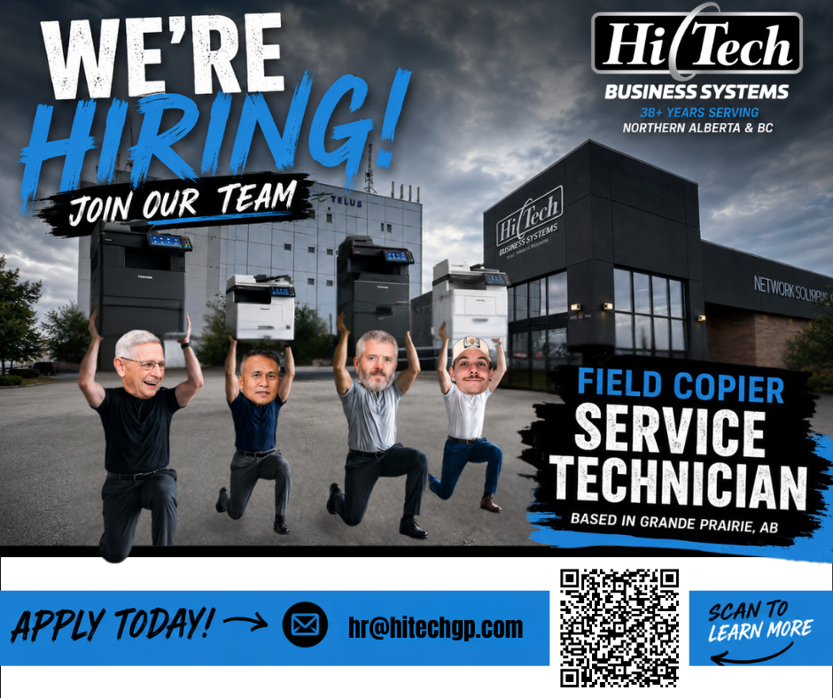 Hi-Tech Business Systems Ltd. Facebook ad: Hi-Tech Business Systems - Photocopiers & IT Services…