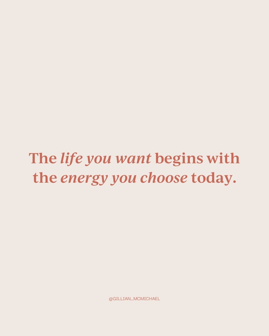 Gillian McMichael: Soul Healer Facebook ad: I think sometimes we imagine that change happens…