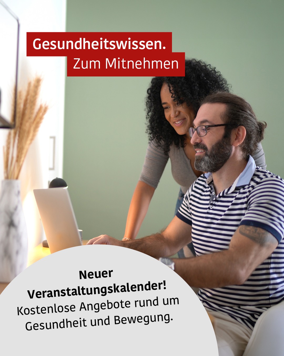 KNAPPSCHAFT Facebook ad: Du möchtest dein Gesundheitswissen erweitern oder hast Lust…