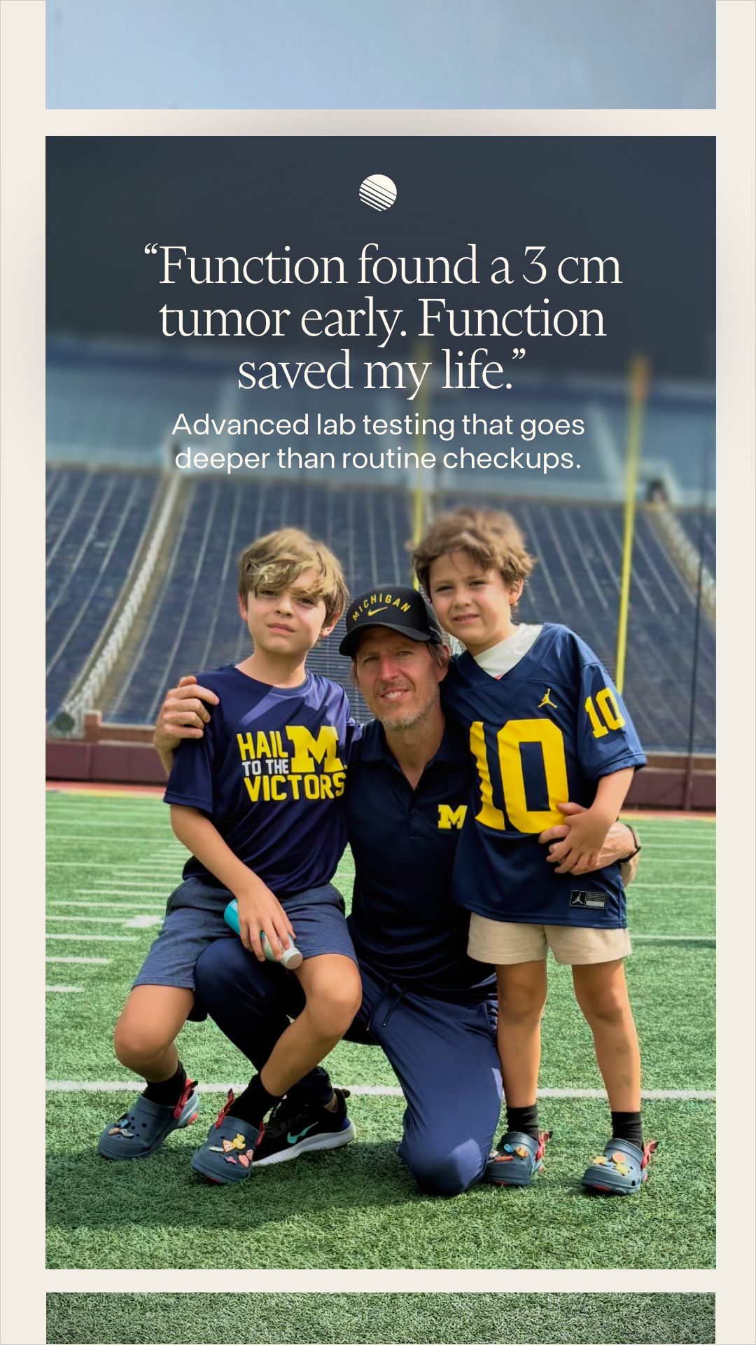 Function Health Facebook ad