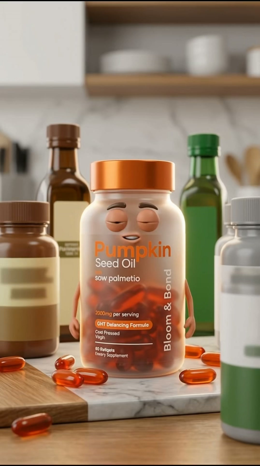 Bloom & Bond Facebook ad: Help Hair Loss Naturally