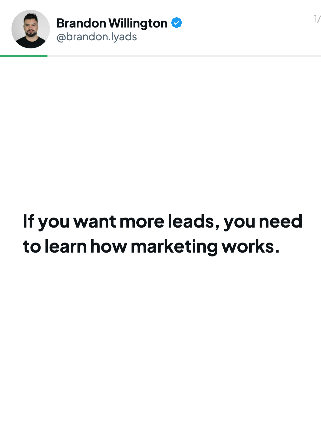 Brandon Willington Facebook ad: It's probably time you learnt how to get…