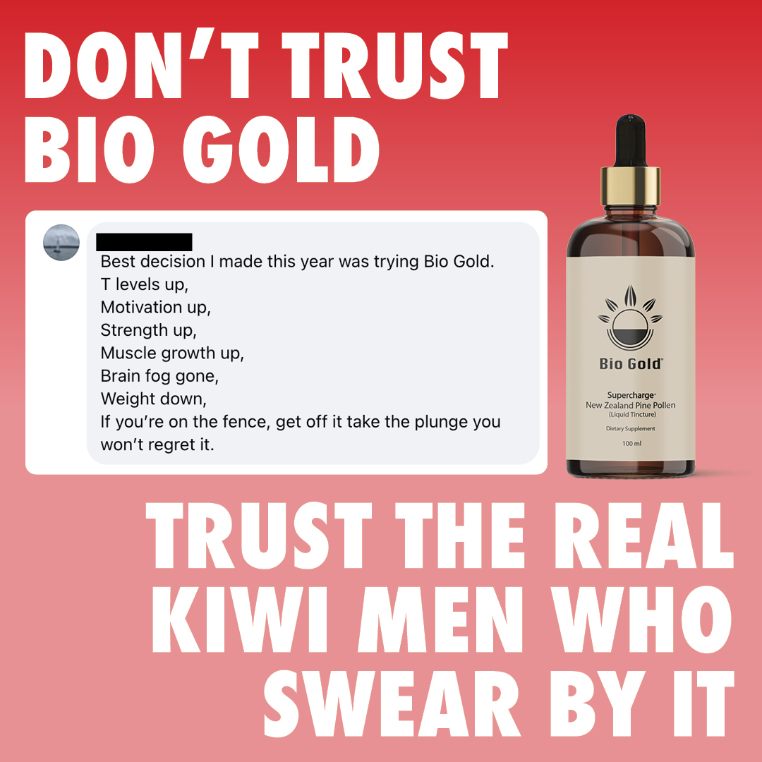 Bio Gold NZ Facebook ad