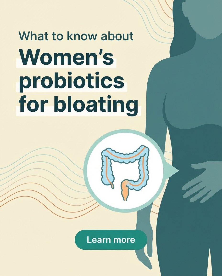 Thrive Track Facebook ad: Guide to Probiotics for Women