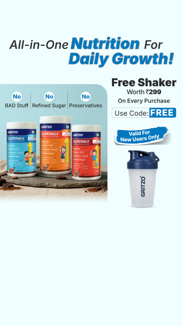Gritzo - Personalized Nutrition For Your Child Facebook ad from Jul 17, 2026