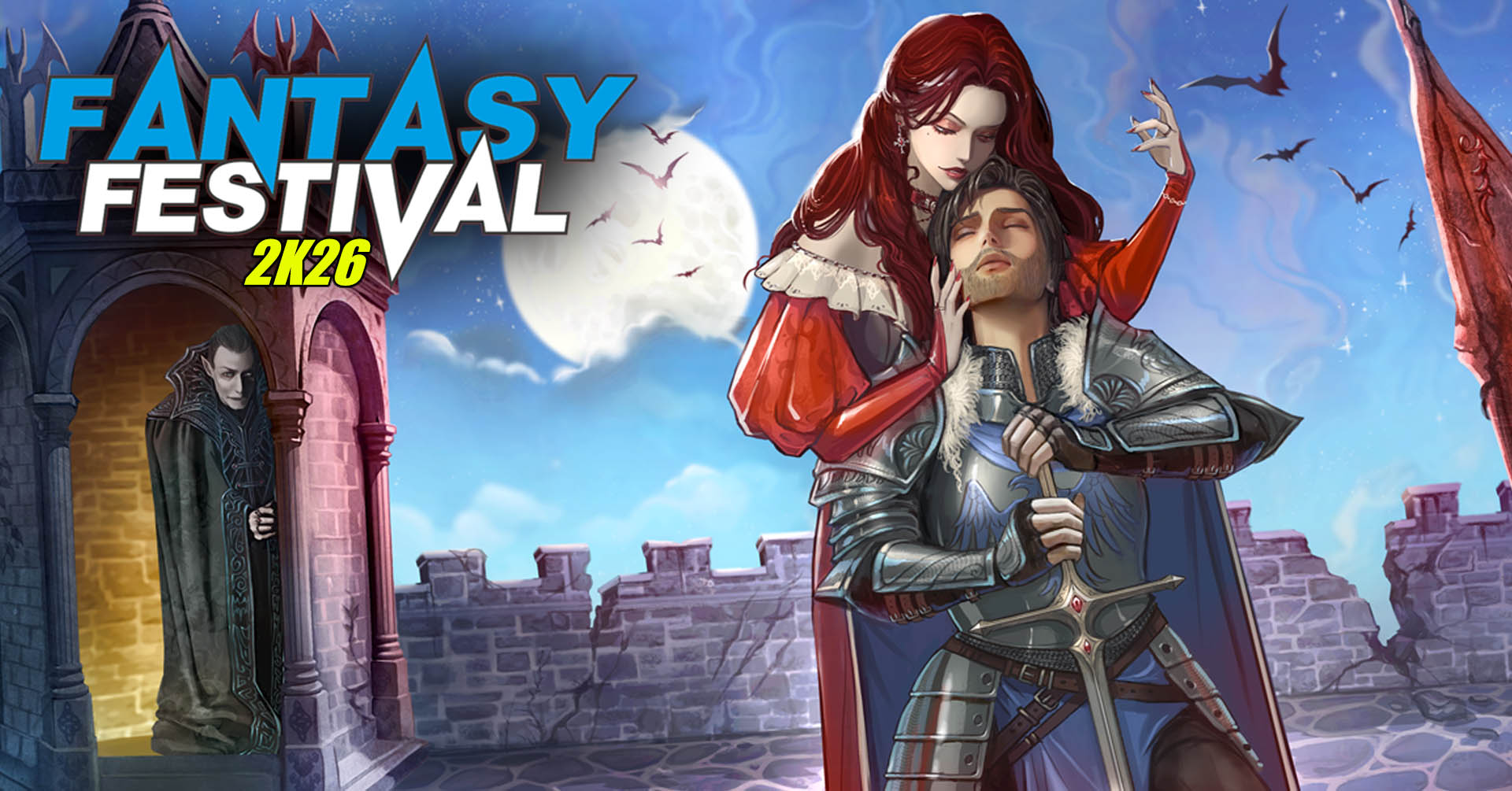 Fantasy Festival Facebook ad: FANTASY FESTIVAL 2K26