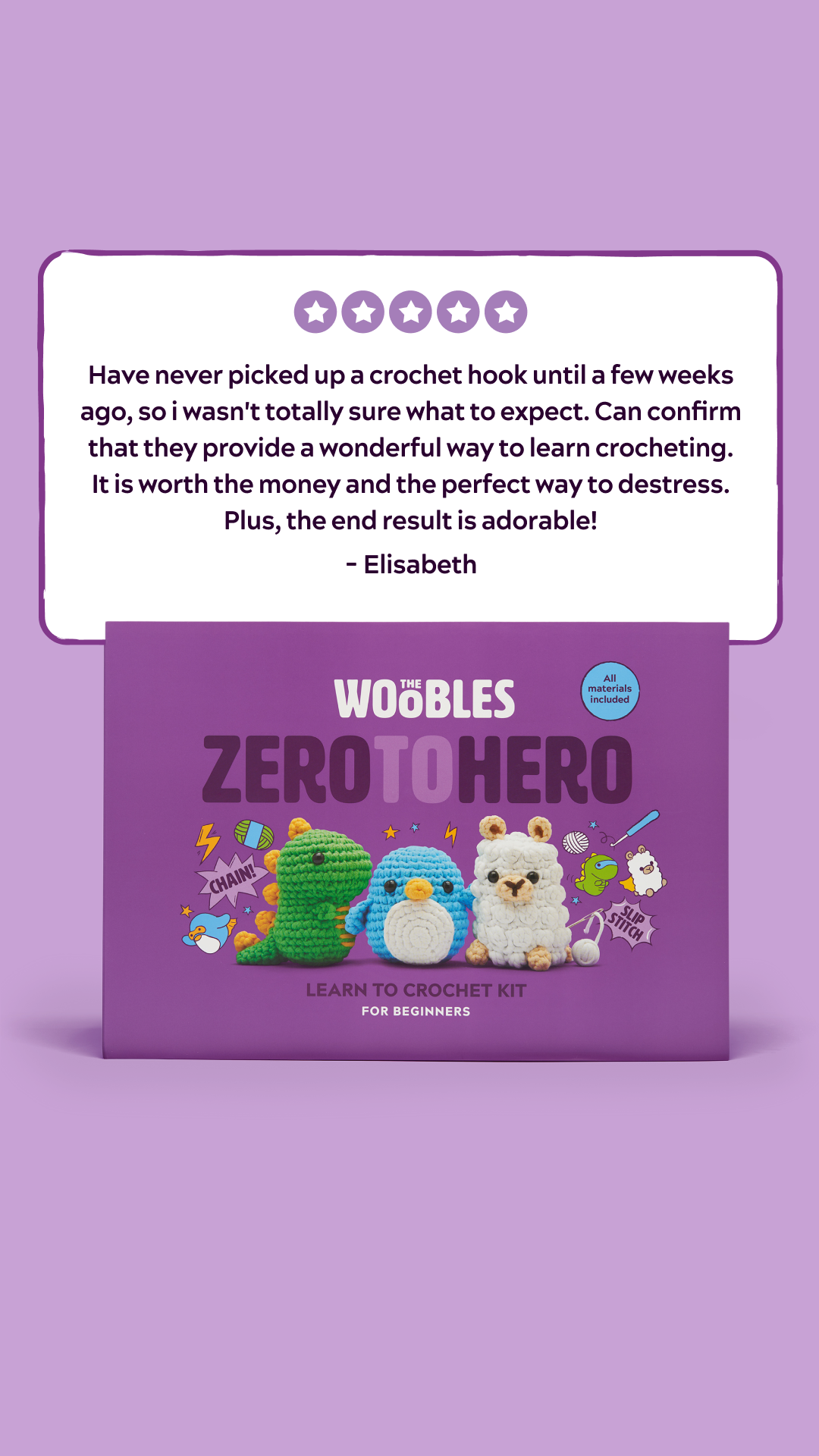 The Woobles Facebook ad