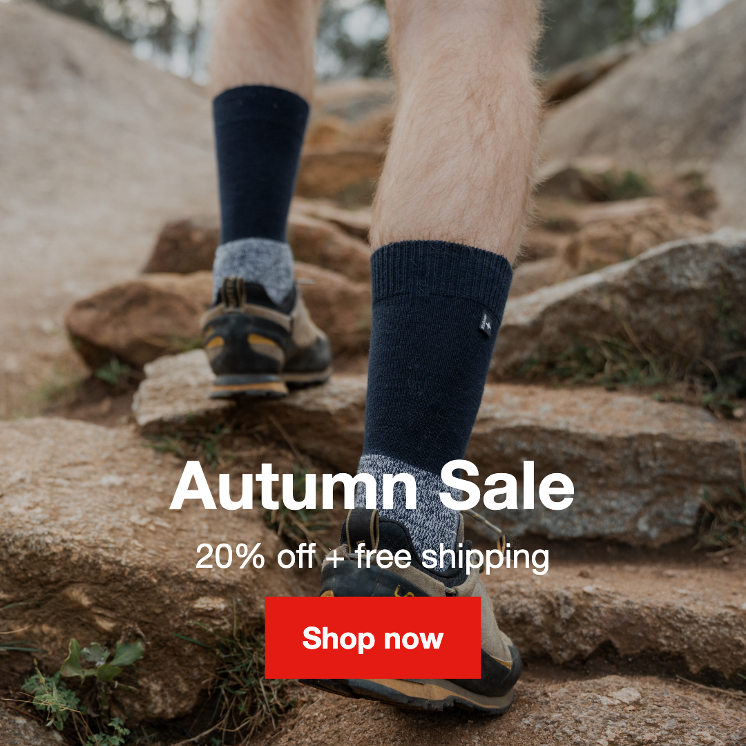 Rohner Socks Facebook ad: Autumn Sale: -20% at Rohner Socks
