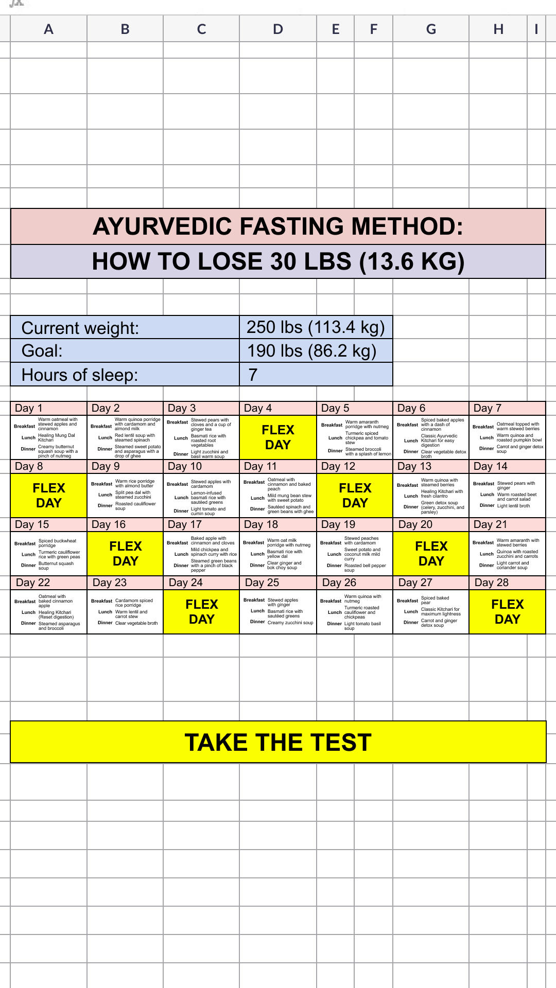 Simple Fasting App Facebook ad