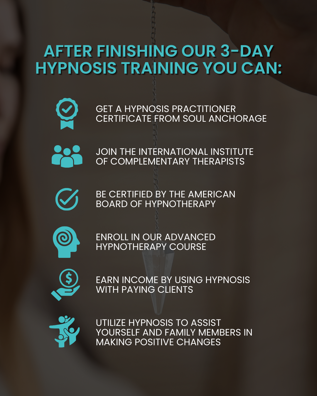 Soul Anchorage - NLP & Hypnosis Experts Facebook ad from Nov 1, 2024