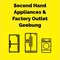 Second hand appliances and Factory Outlet in Geebung
