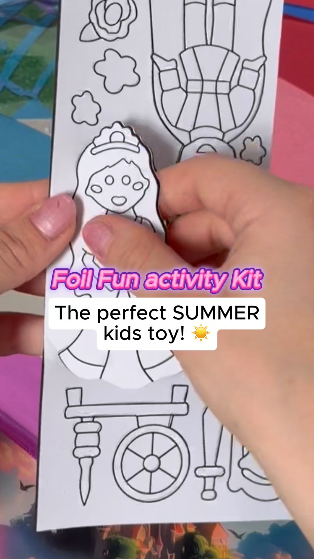 Sensory toys Facebook ad: A Magical Summer Activity for Kids