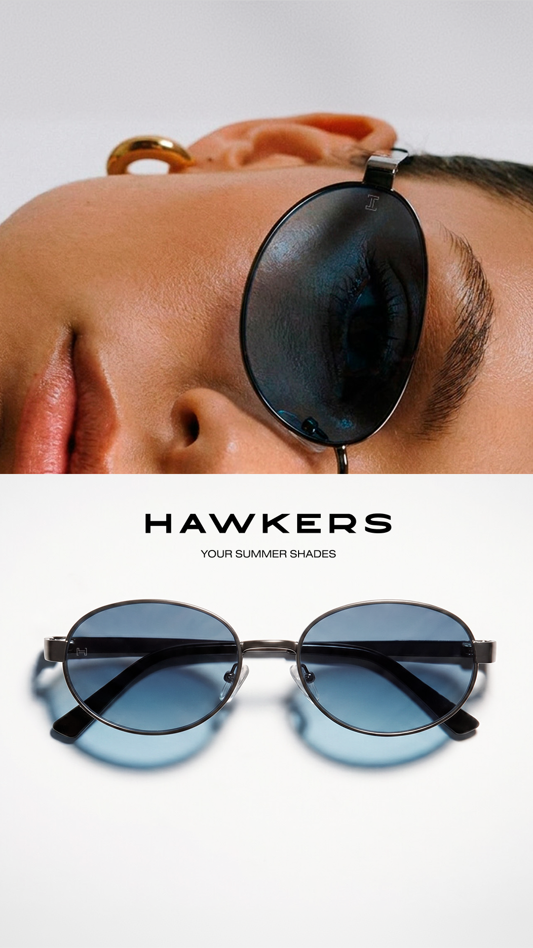 Hawkers Co. Facebook ad