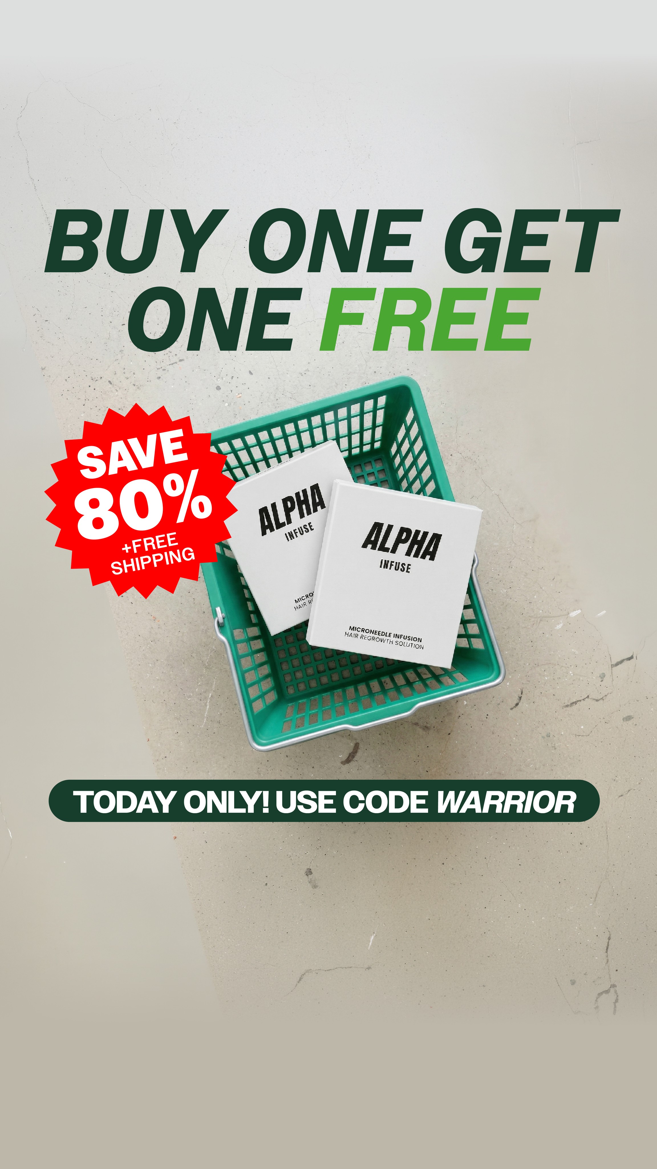 AlphaInfuse Facebook ad