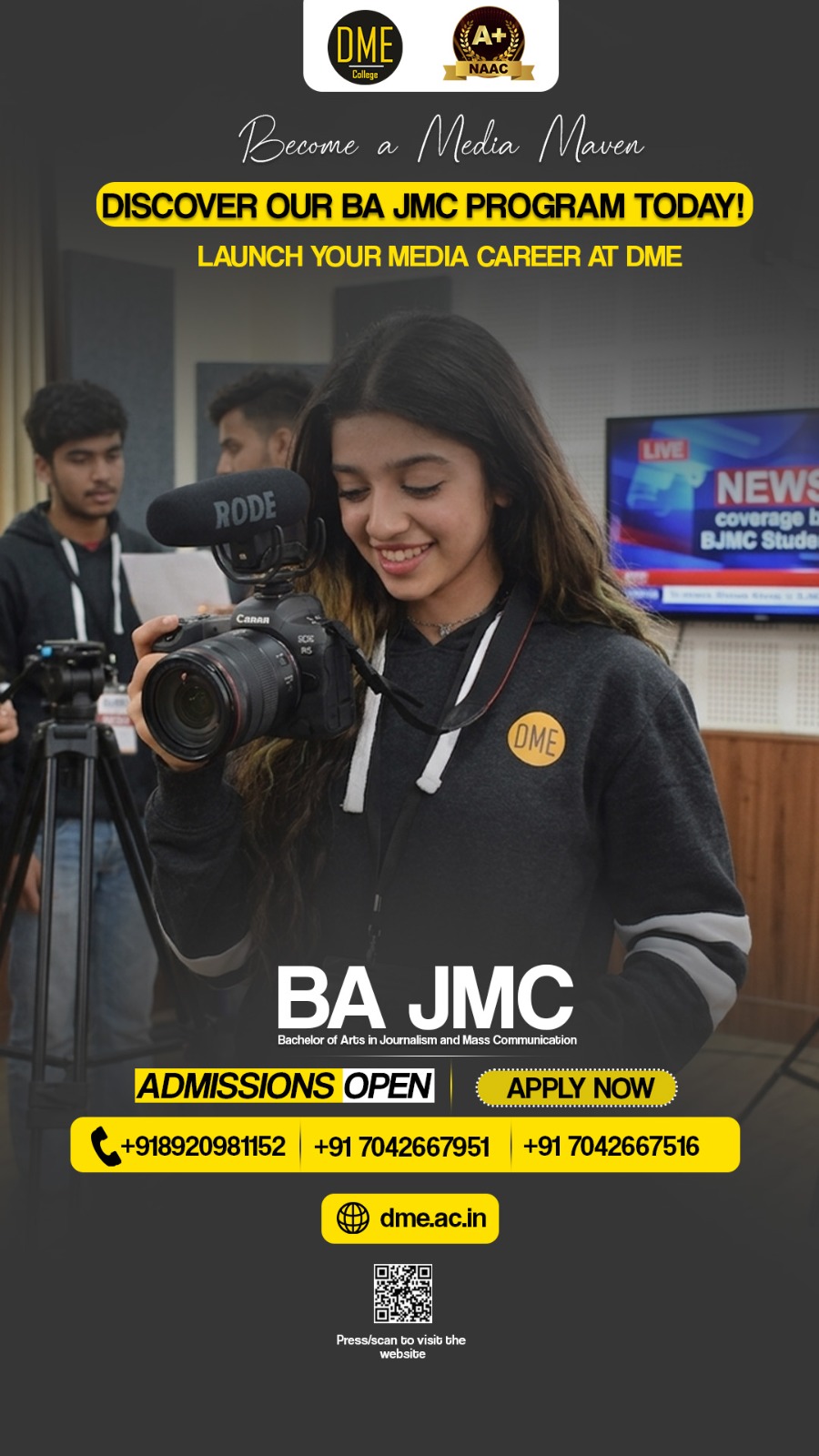 Delhi Metropolitan Education Facebook ad