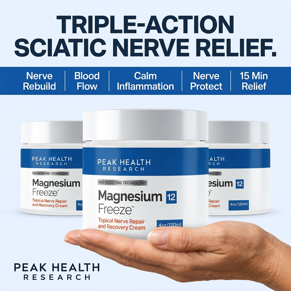 Say Goodbye to Sciatic Nerve Pain? Facebook ad: #1 mineral for immediate sciatic nerve relief? (rub tonight)