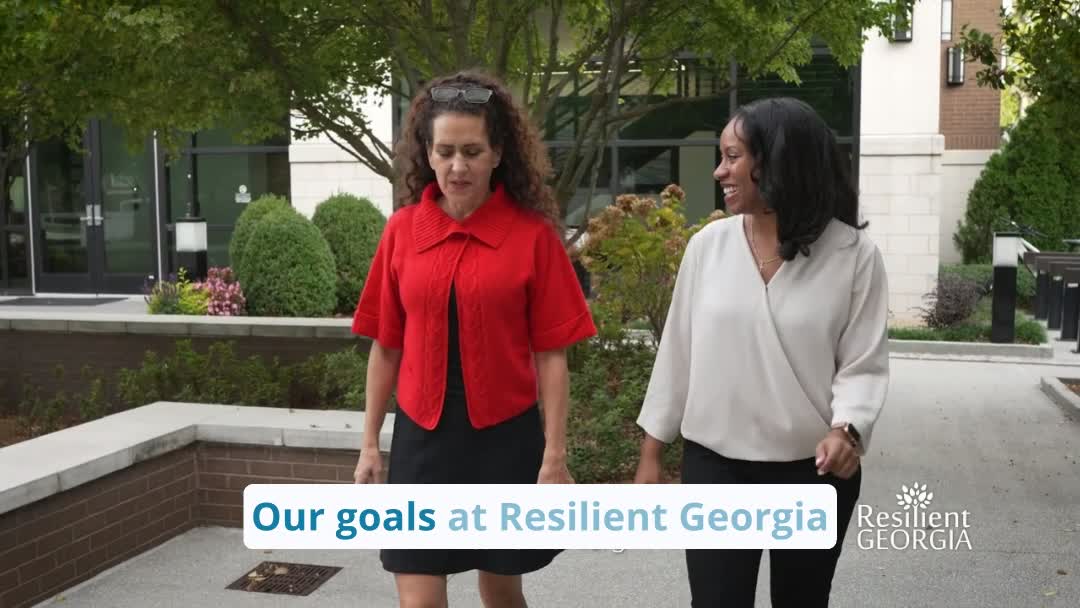 Resilient Georgia Facebook ad: Donate Today, Build a More Resilient Georgia!