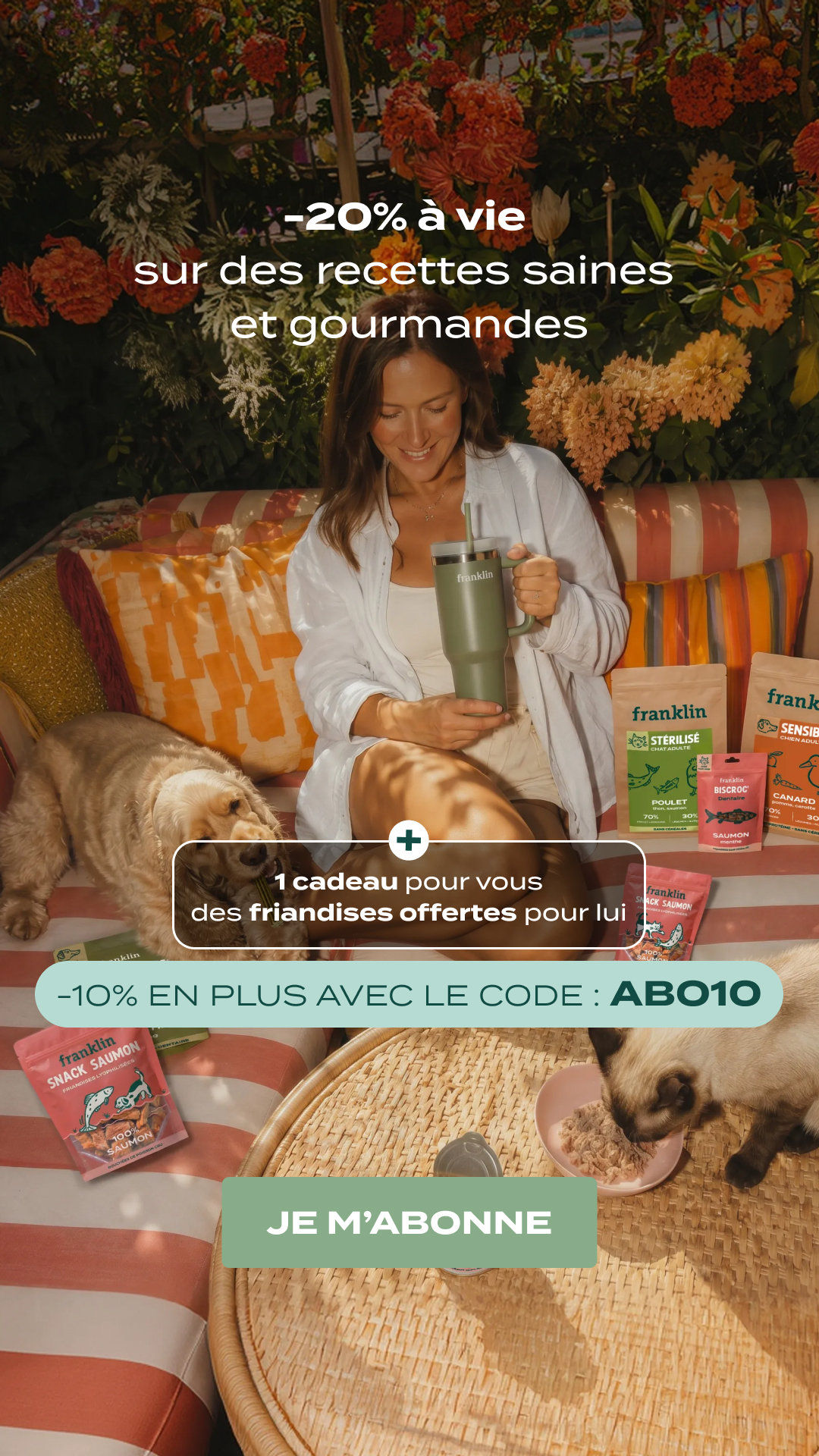 Franklin Pet Food Facebook ad