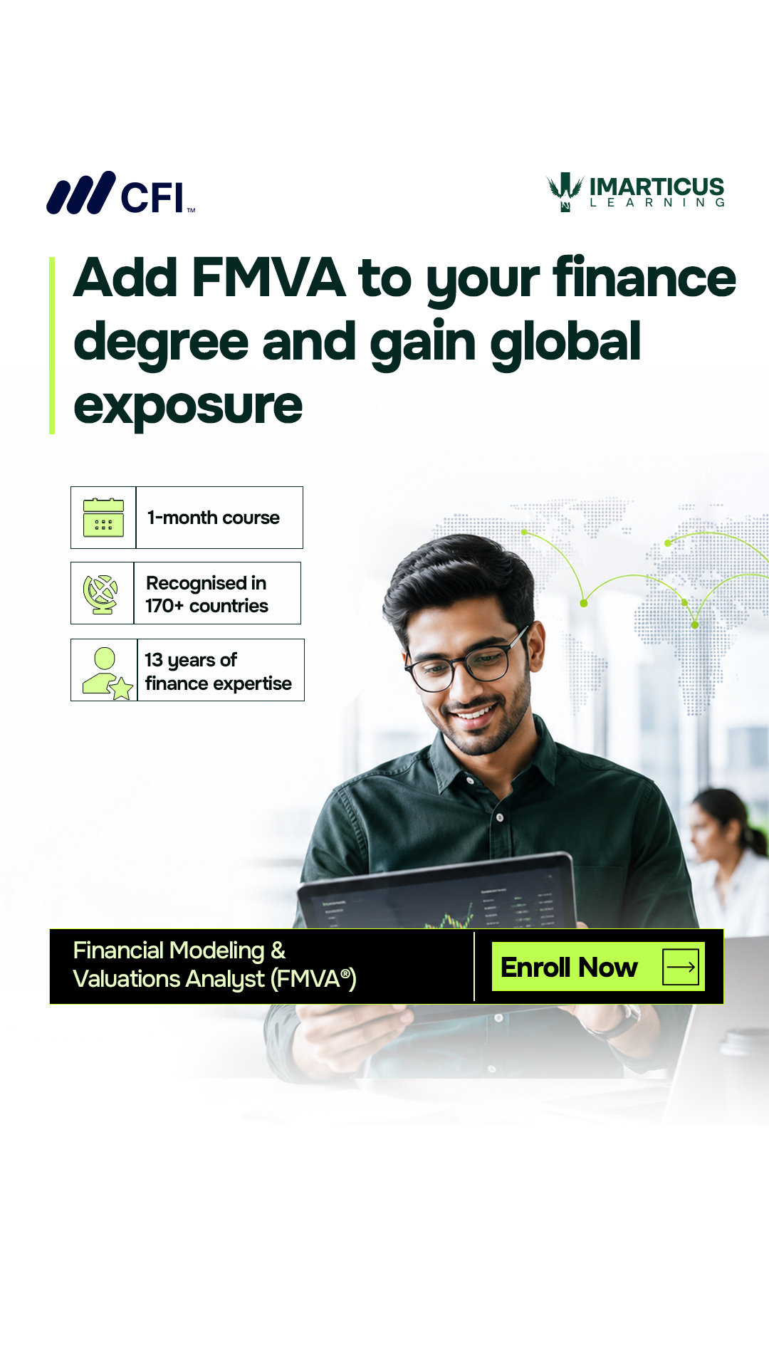 Imarticus Learning - Global Certifications Facebook ad