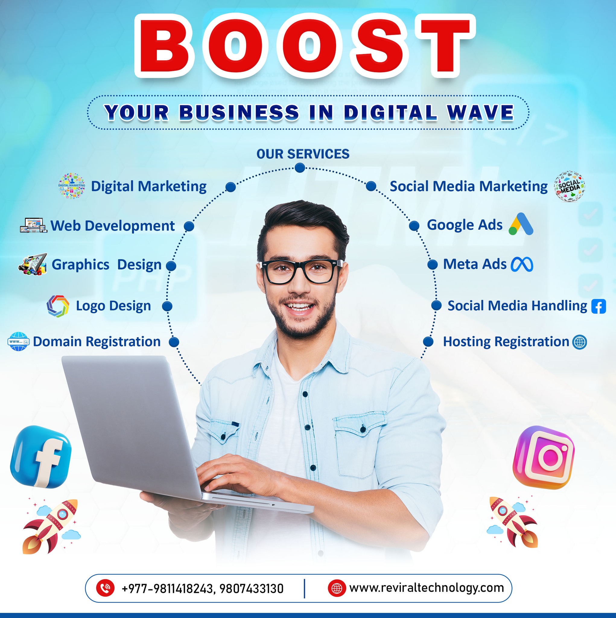 Reviral Technology Facebook ad: के तपाई आफ्नो व्यापारलाई 𝐃𝐢𝐠𝐢𝐭𝐚𝐥 गर्न सोचमा…