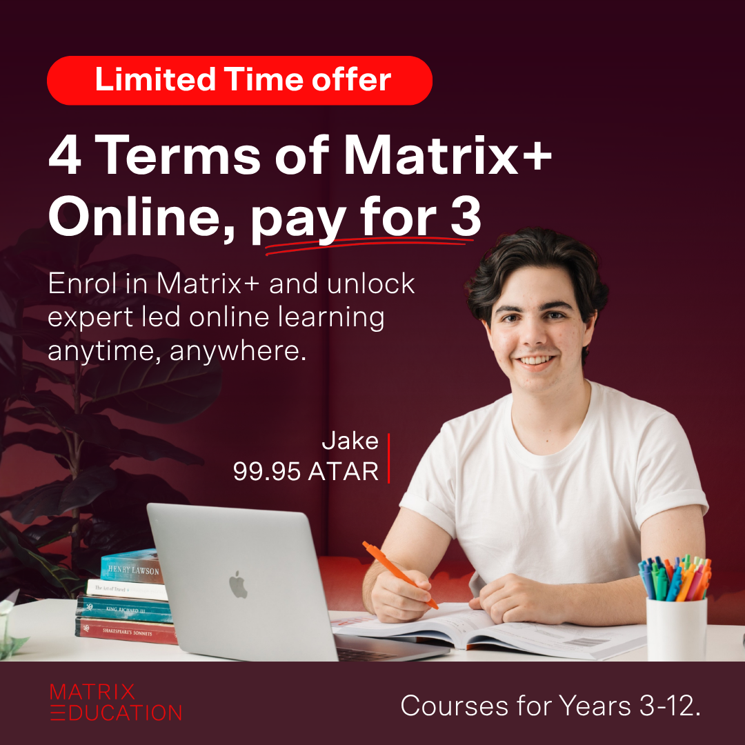 Matrix Education Facebook ad