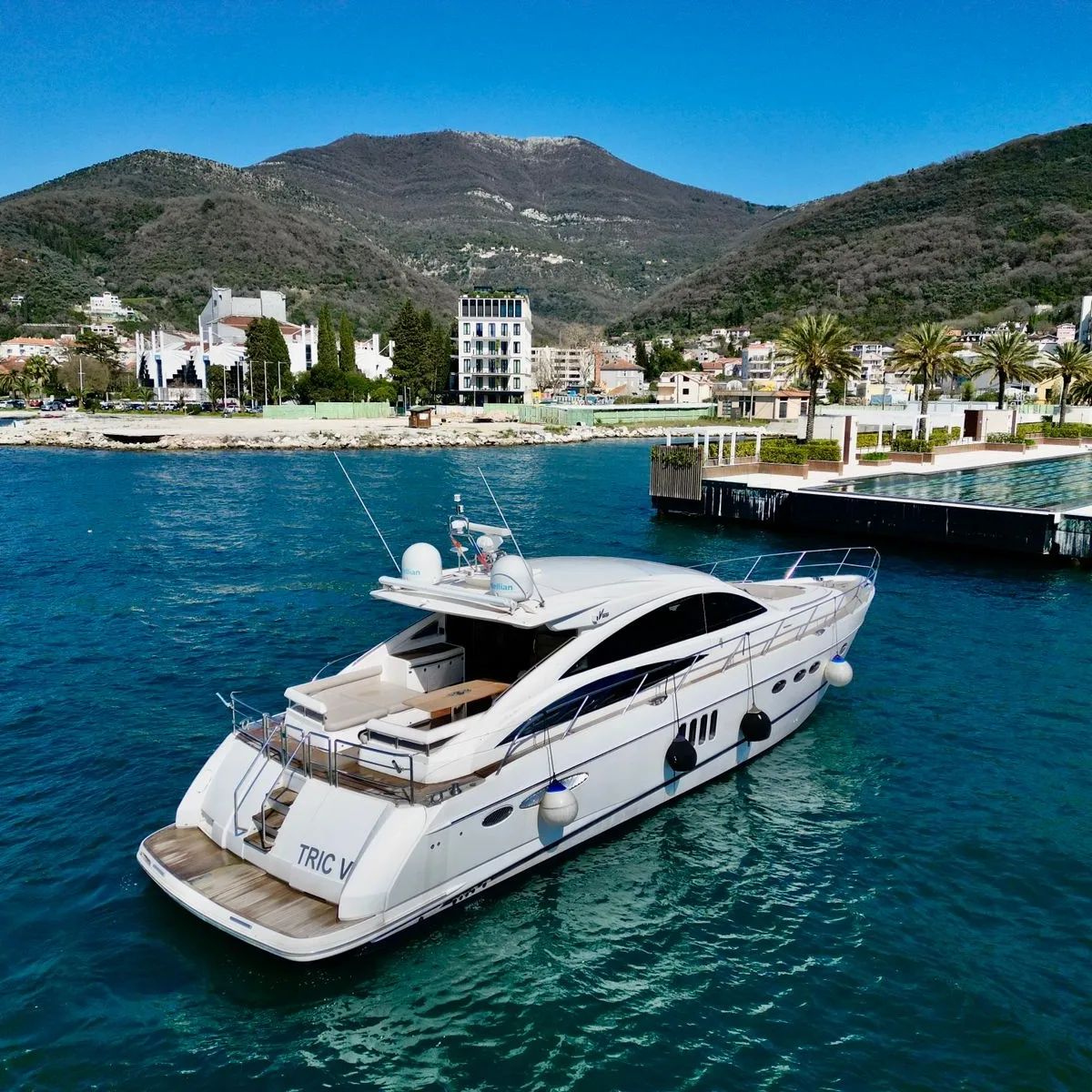 Sailing Yacht Charter Montenegro Facebook ad: Experience the Ultimate Luxury on the Princess V65…