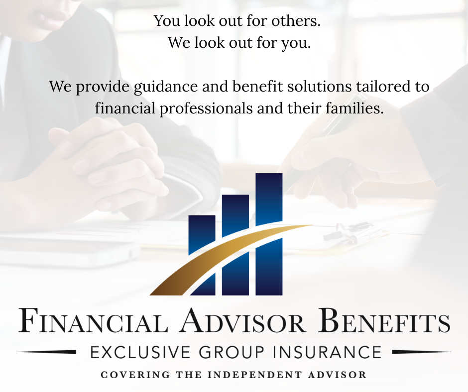 Financial Advisor Benefits Facebook ad: Financial Advisor Benefits: Insurance for Financial Advisors