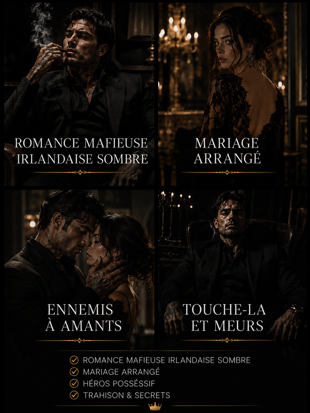 Auteur Vi Carter Facebook ad: He'd Burn a City for One Kiss