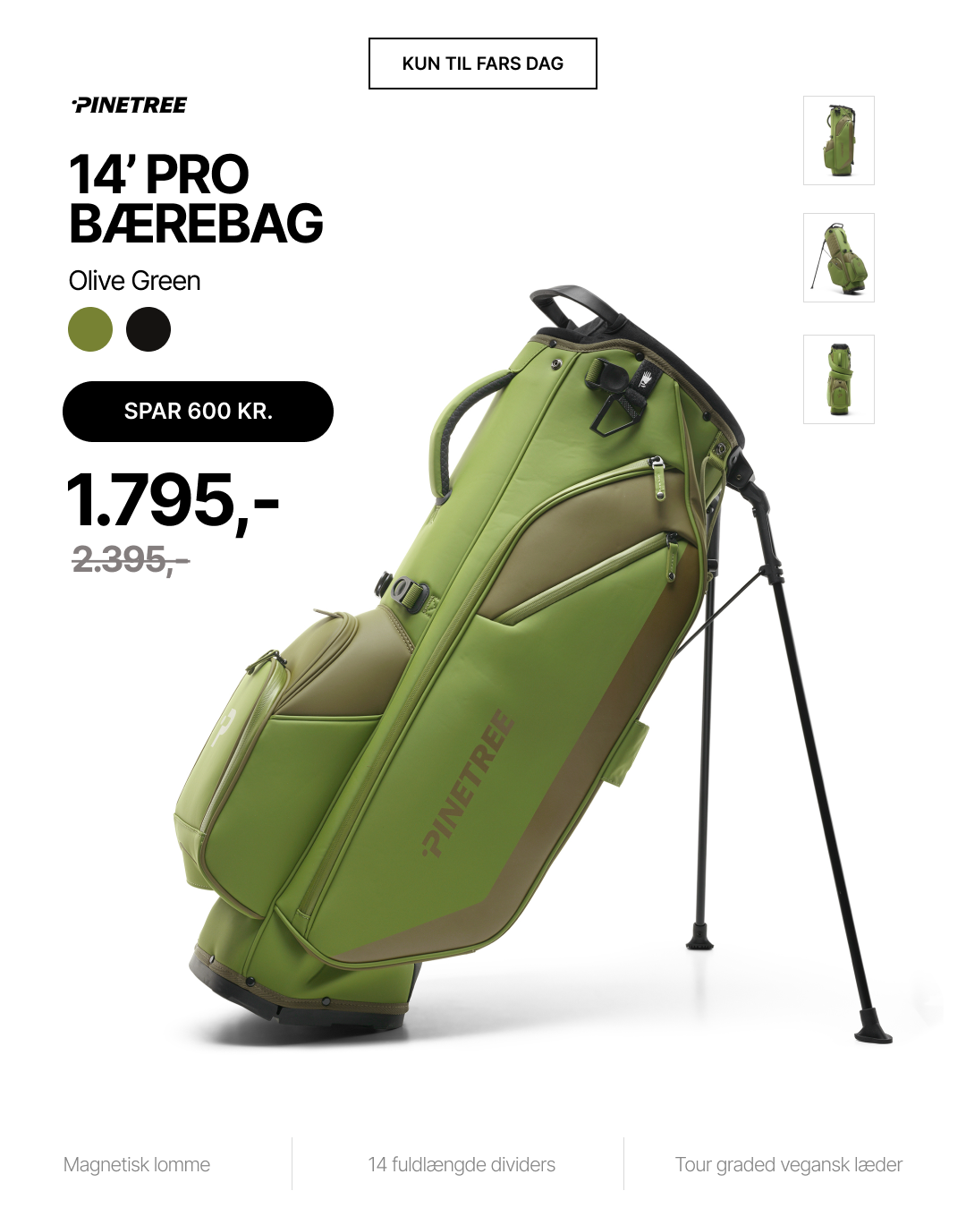 Pinetree Golf Facebook ad