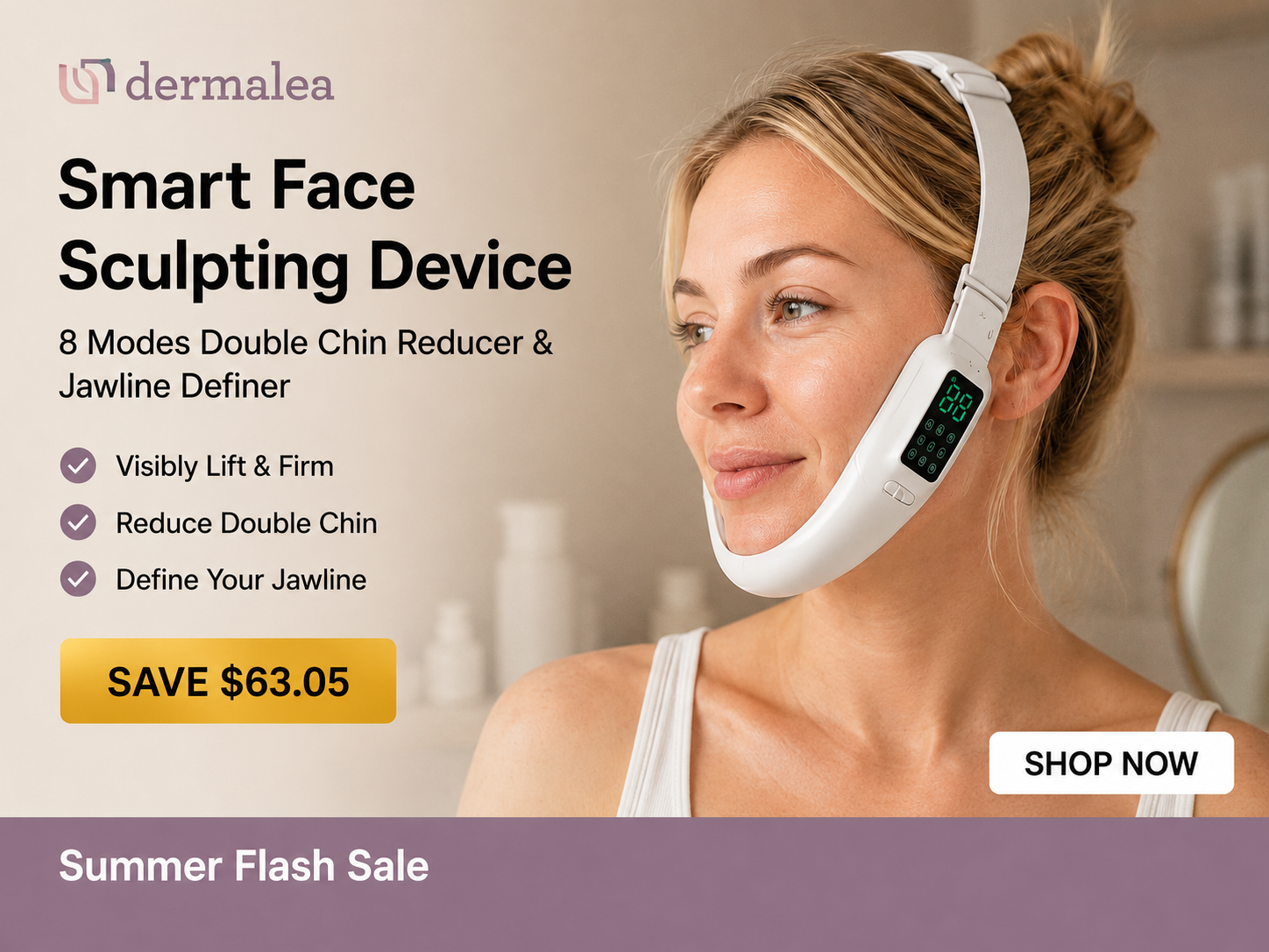 Dermalea Facebook ad