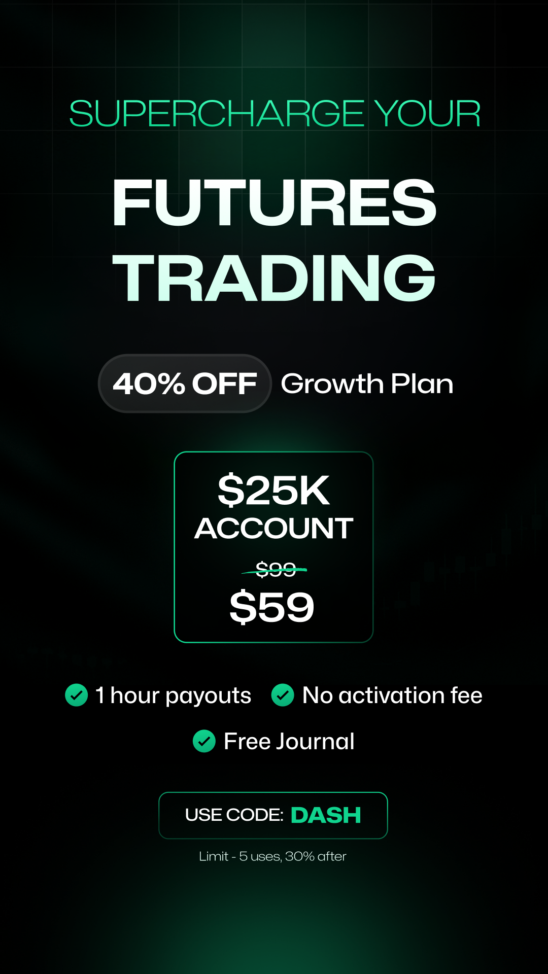 Tradeify Facebook ad