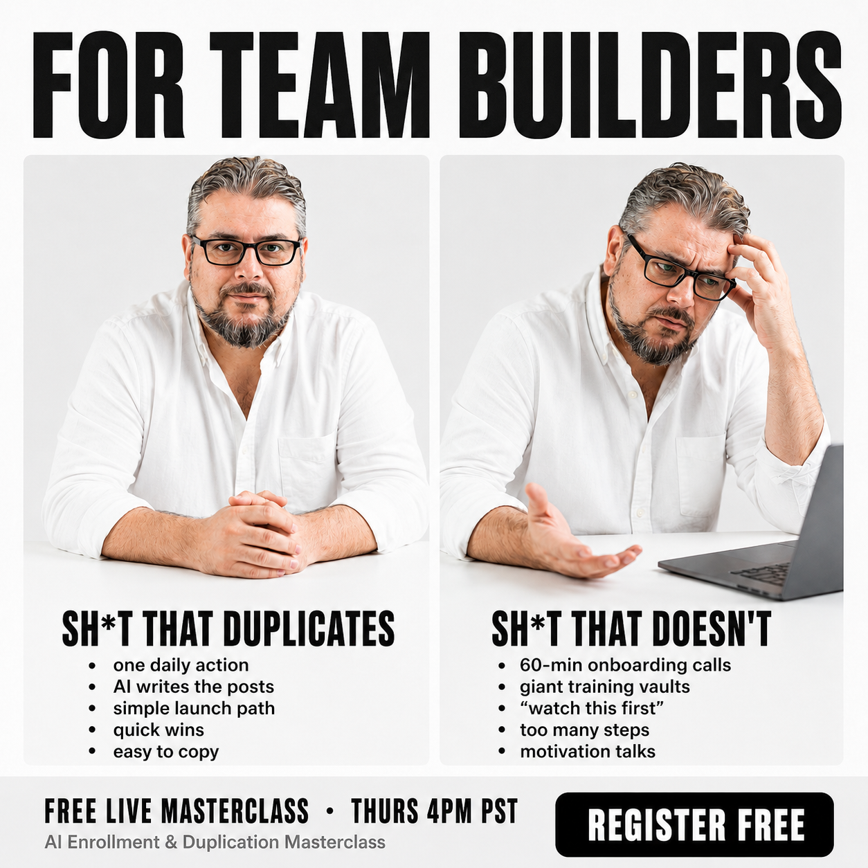 Attraction Marketing Facebook ad