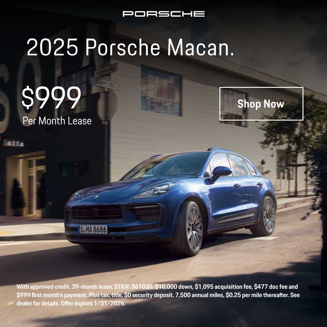 Porsche Warrington Facebook ad: All new Porsche vehicles available to test drive…