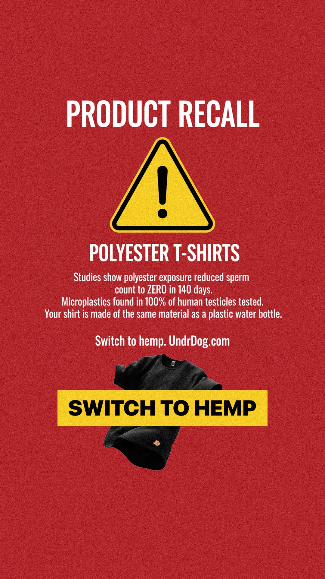 UndrDog Hemp Facebook ad