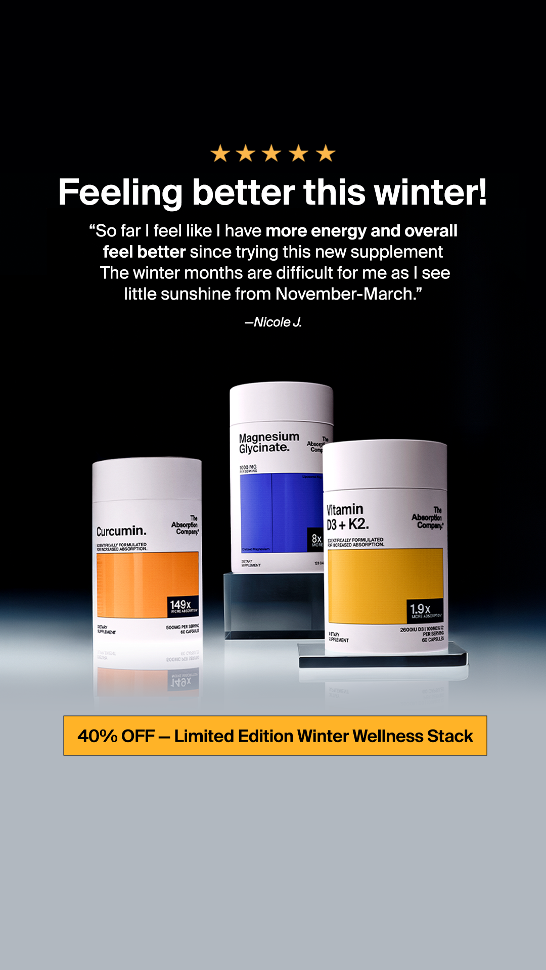 The Absorption Company Facebook ad