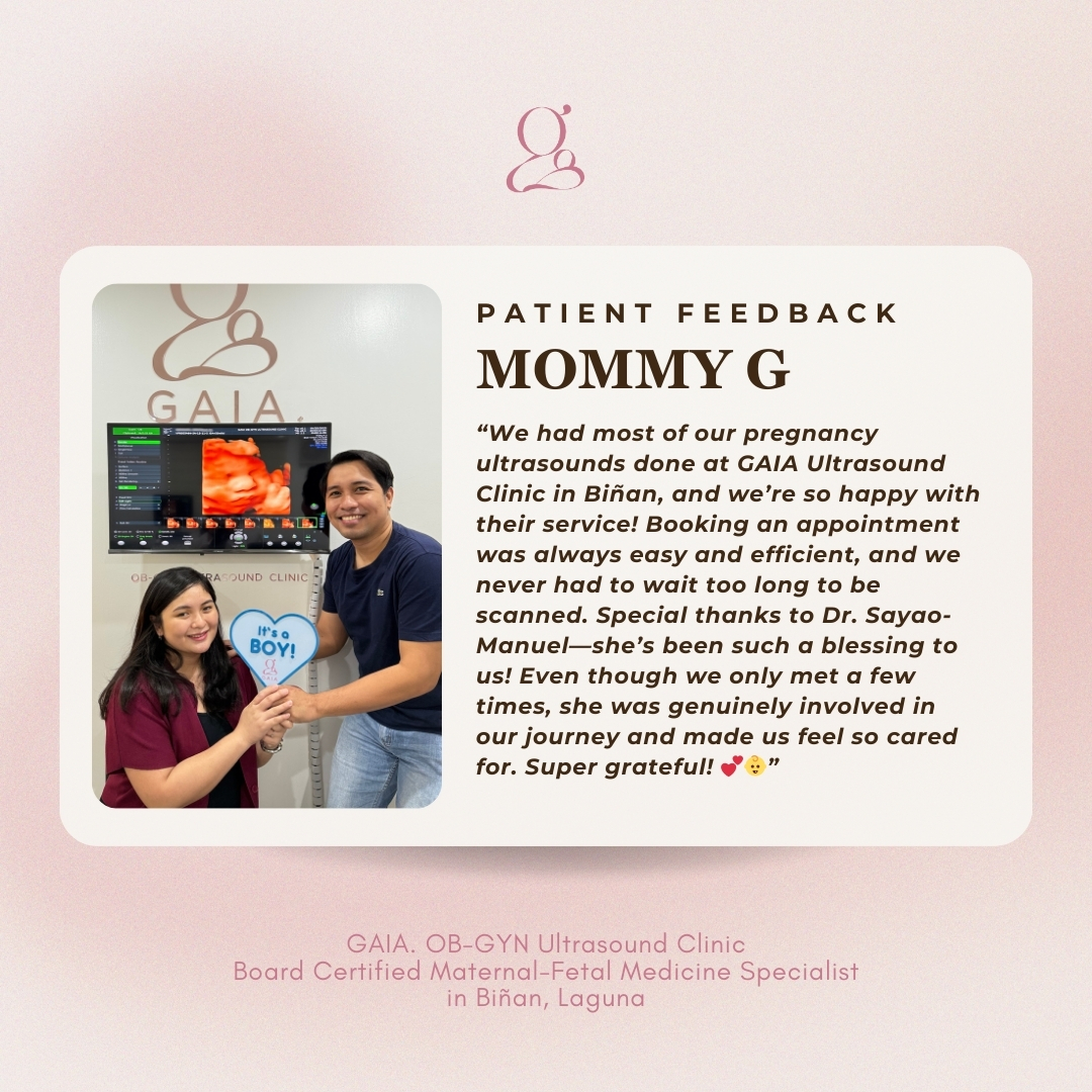 GAIA. OBGYN Ultrasound Clinic Facebook ad