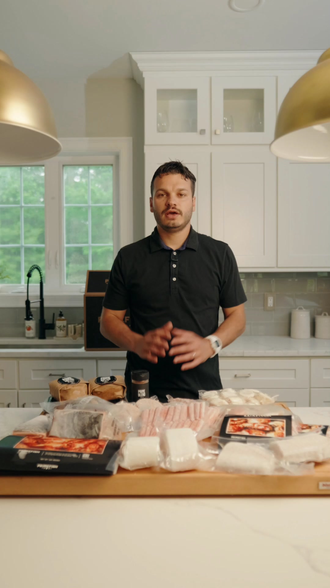 PrimeFish Seafood Co. Facebook ad: YOUR BOX. YOUR PICKS. ONLY HERE.
