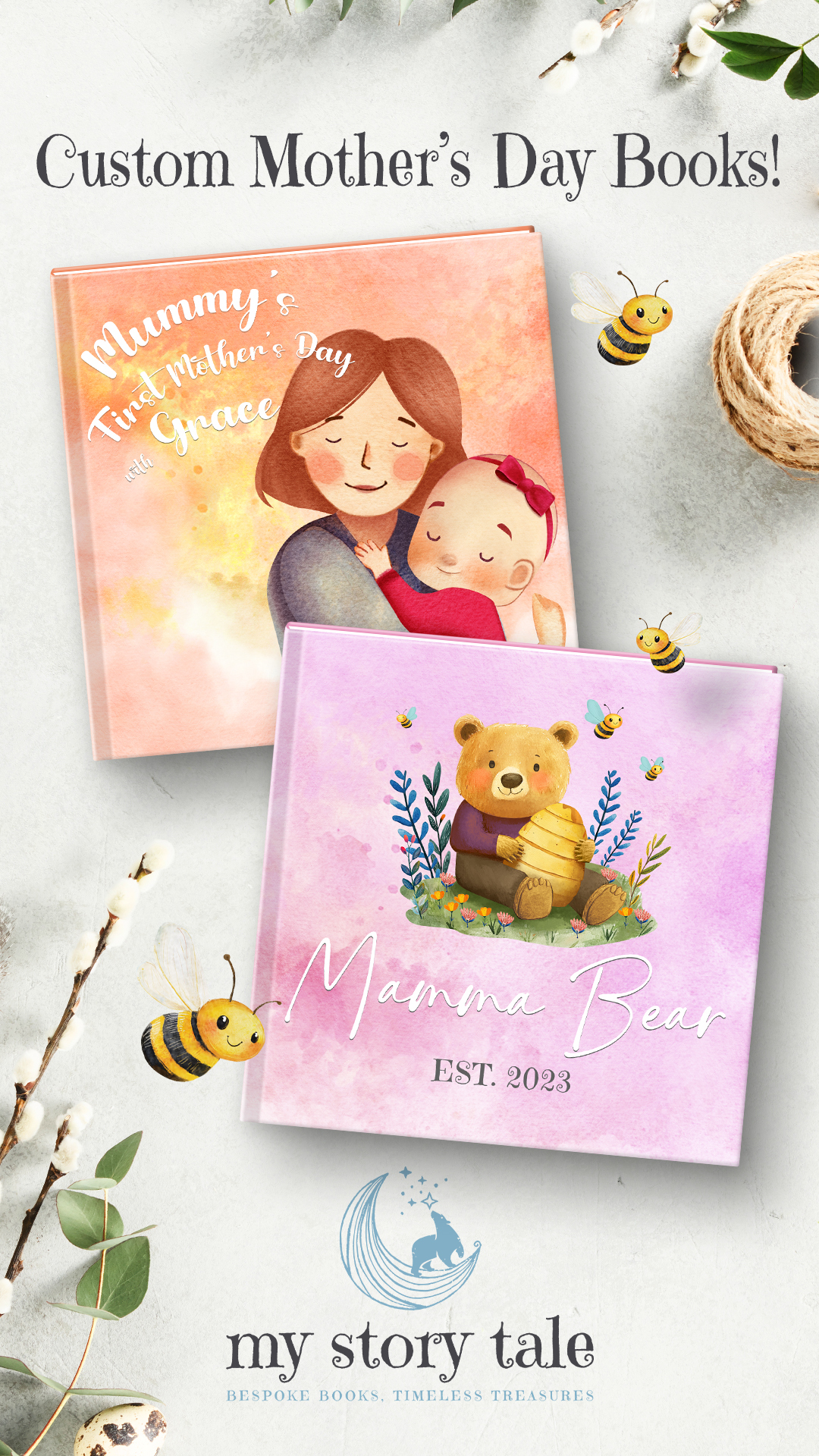 My Story Tale Books Facebook ad