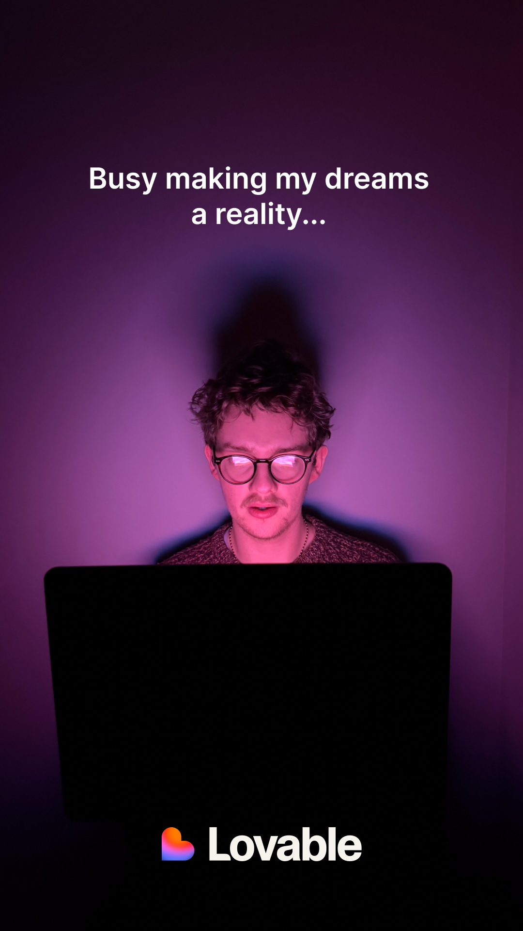 Lovable.dev Facebook ad
