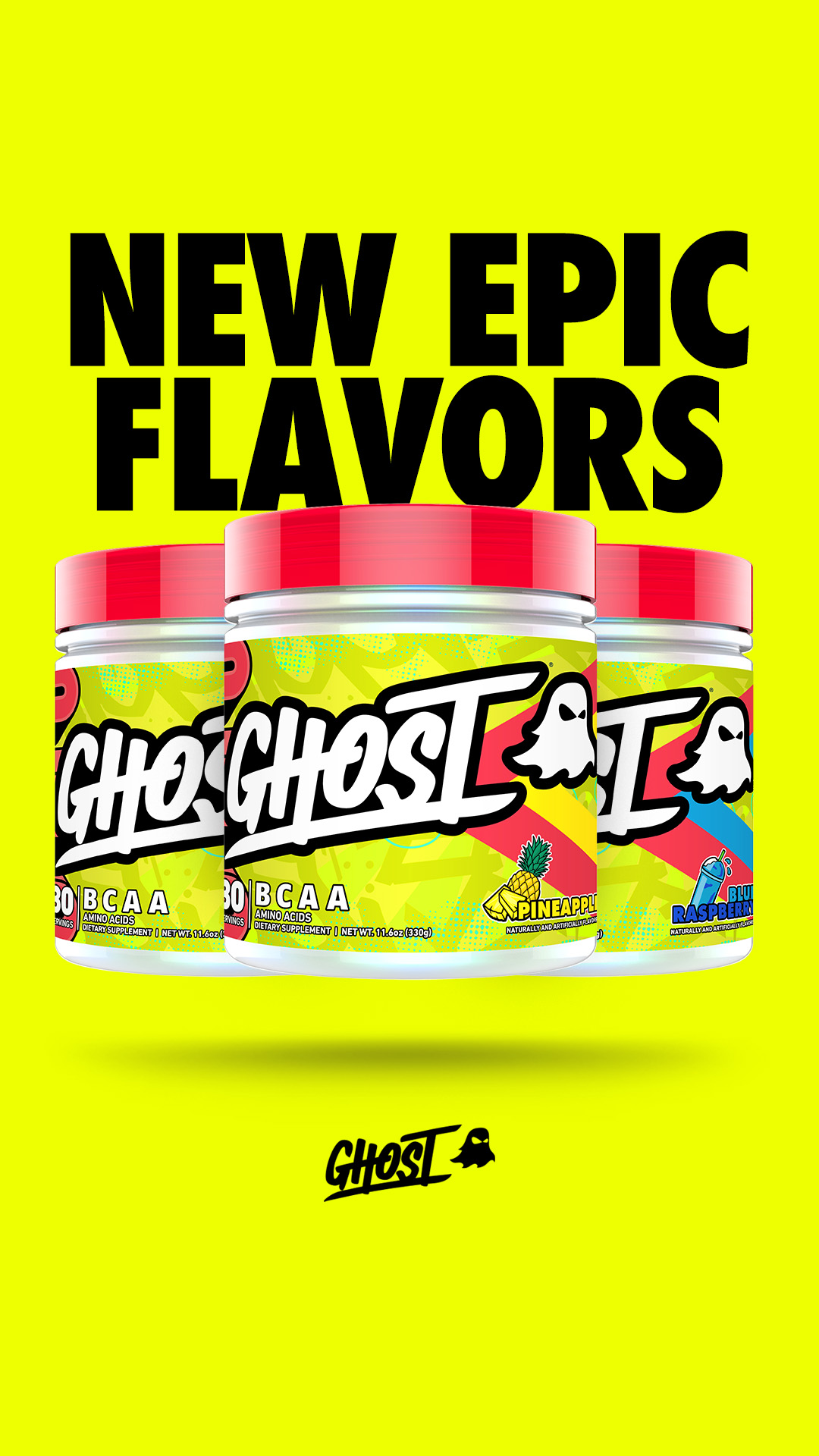 GHOST Facebook ad