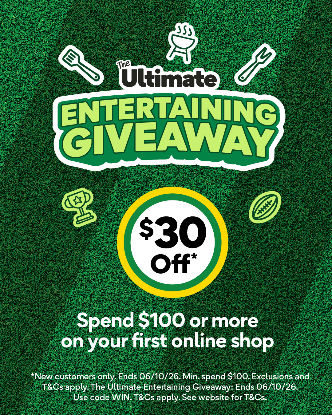 Woolworths Facebook ad: New to online shopping?