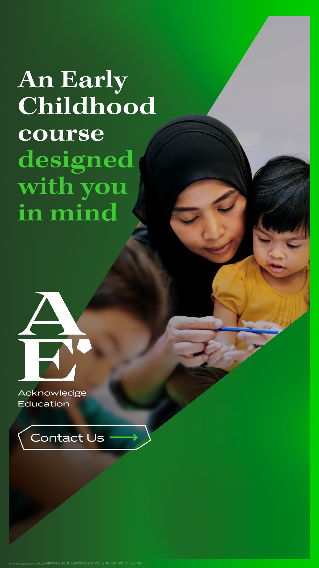 Acknowledge Education Facebook ad from Jun 7, 2026