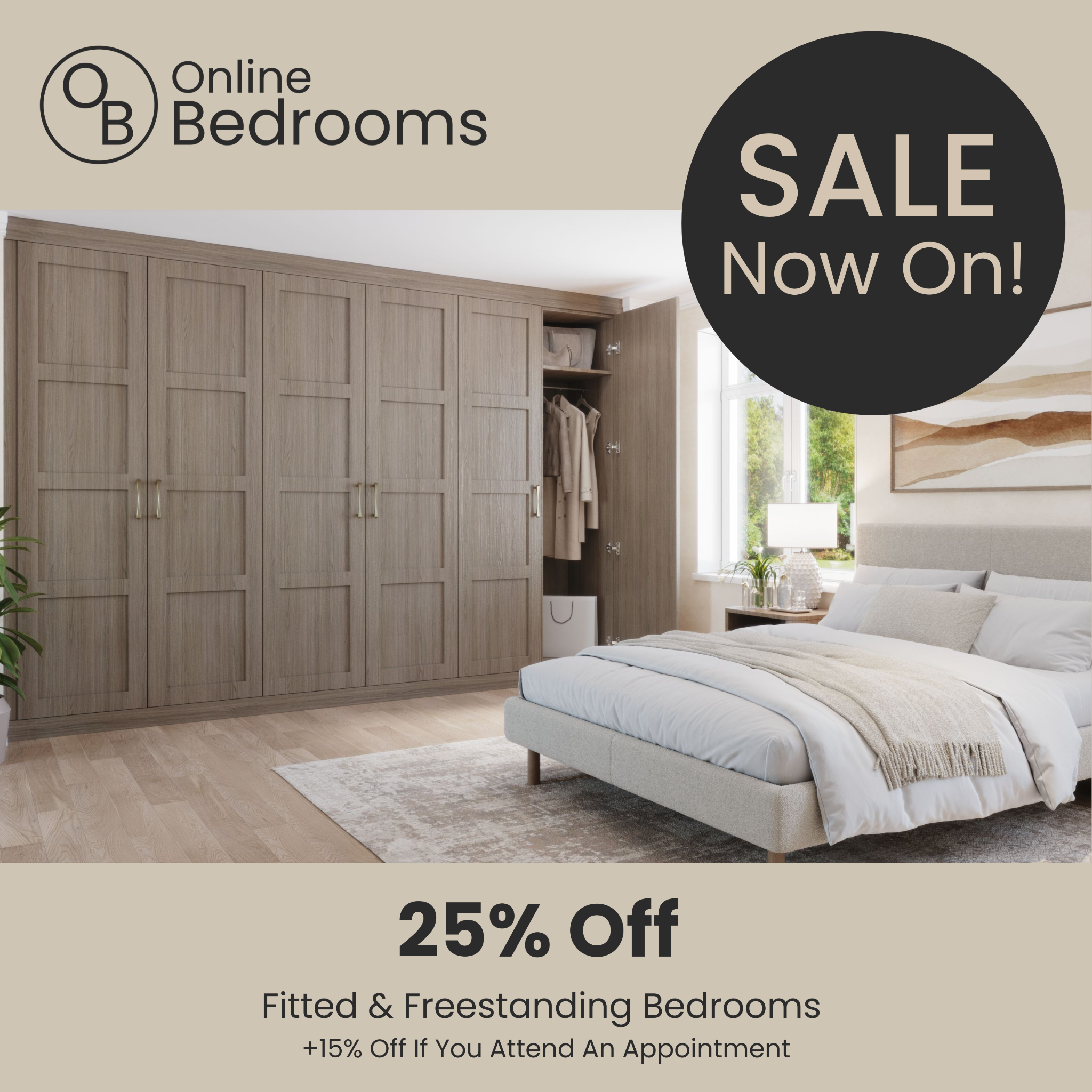 Online Bedrooms Facebook ad