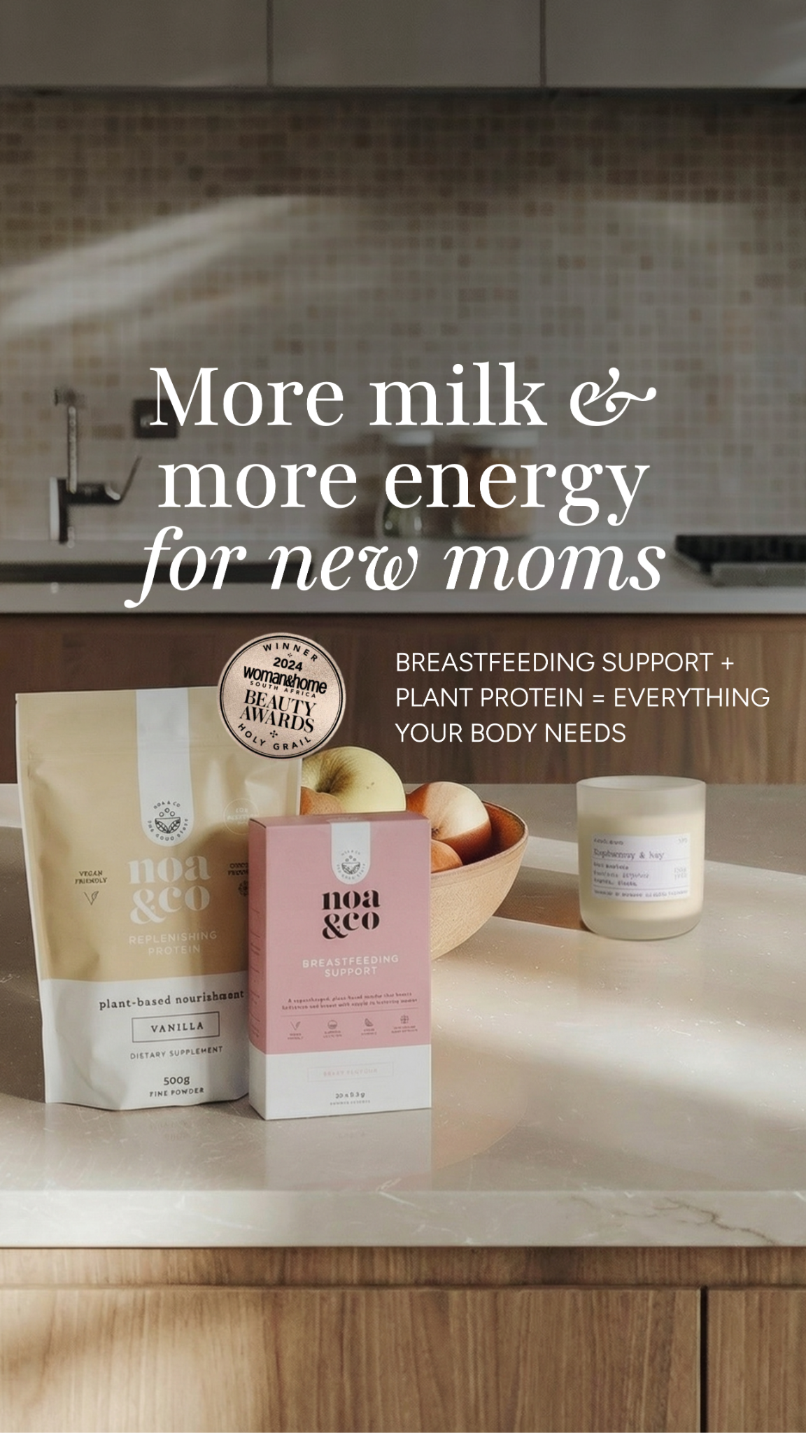 Noa and Co Facebook ad: 2 Bestsellers, 1 Nourishing Bundle