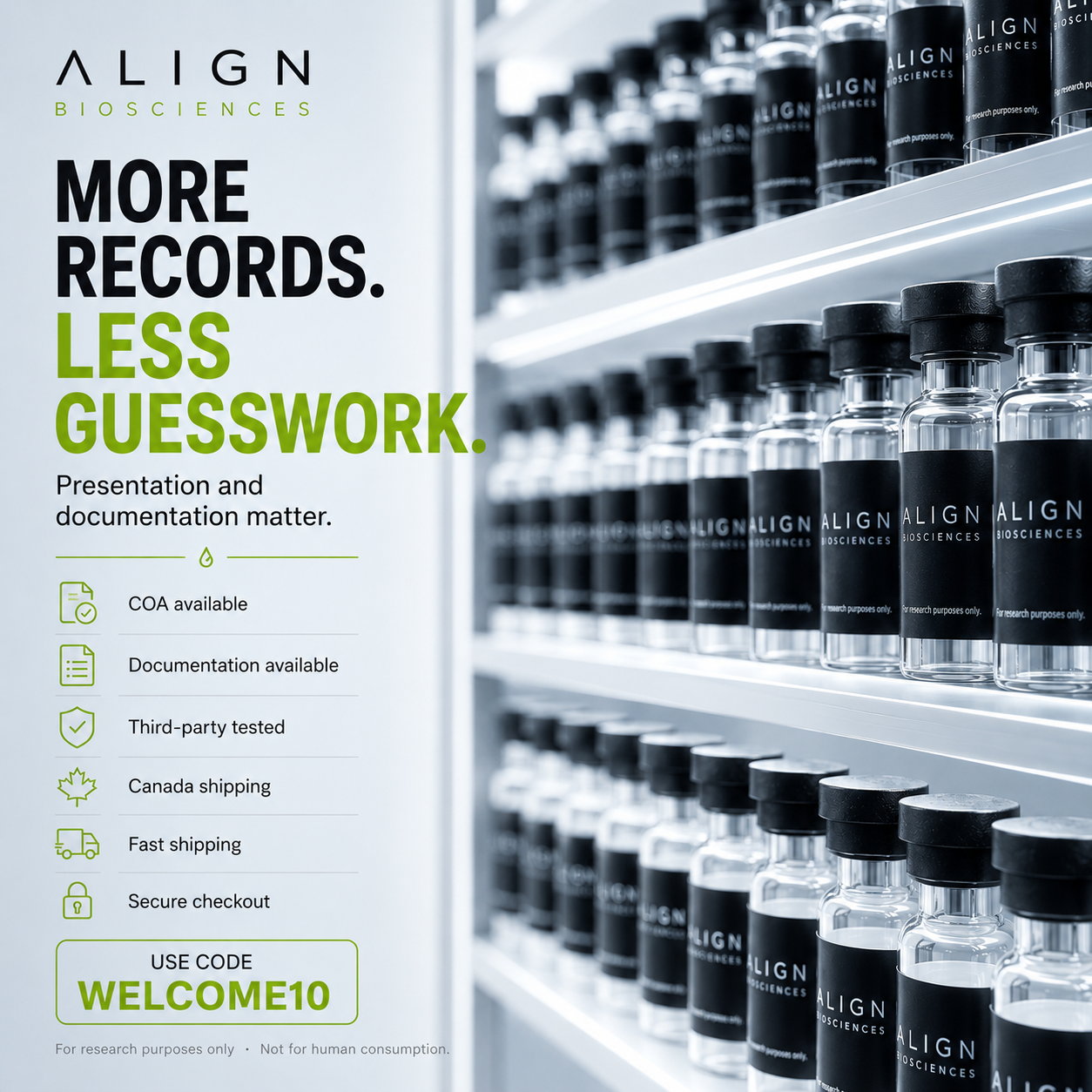 Align BioSciences Facebook ad