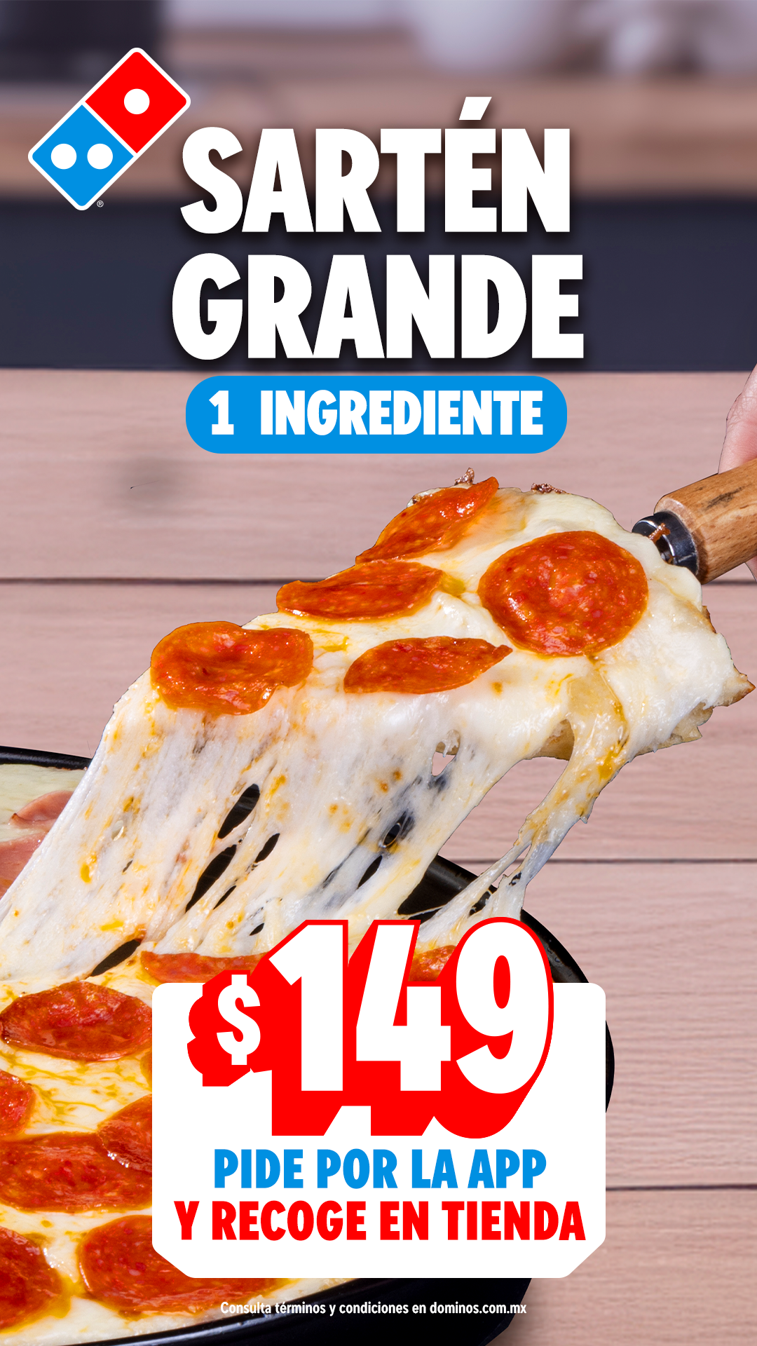 Domino's Mx Facebook ad