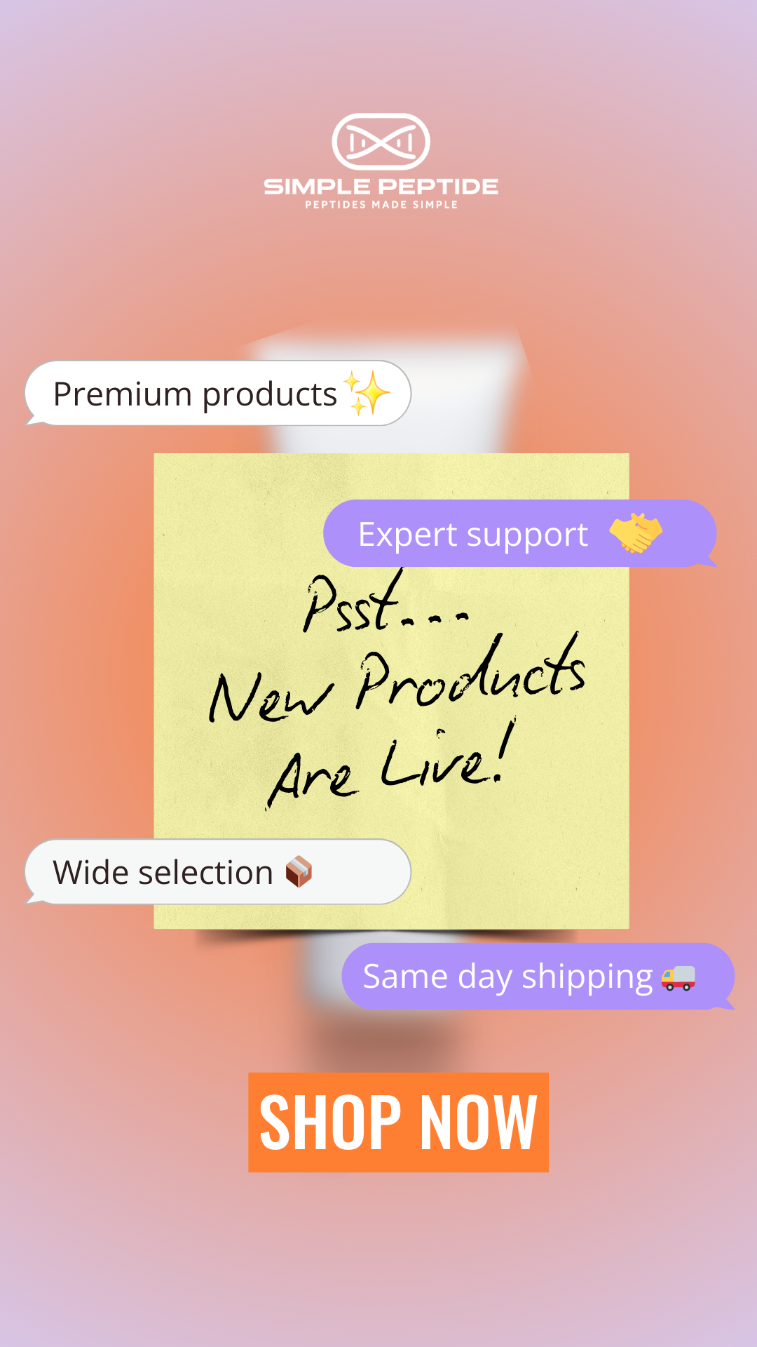 Simple Peptide - Peptides Made Simple Facebook ad