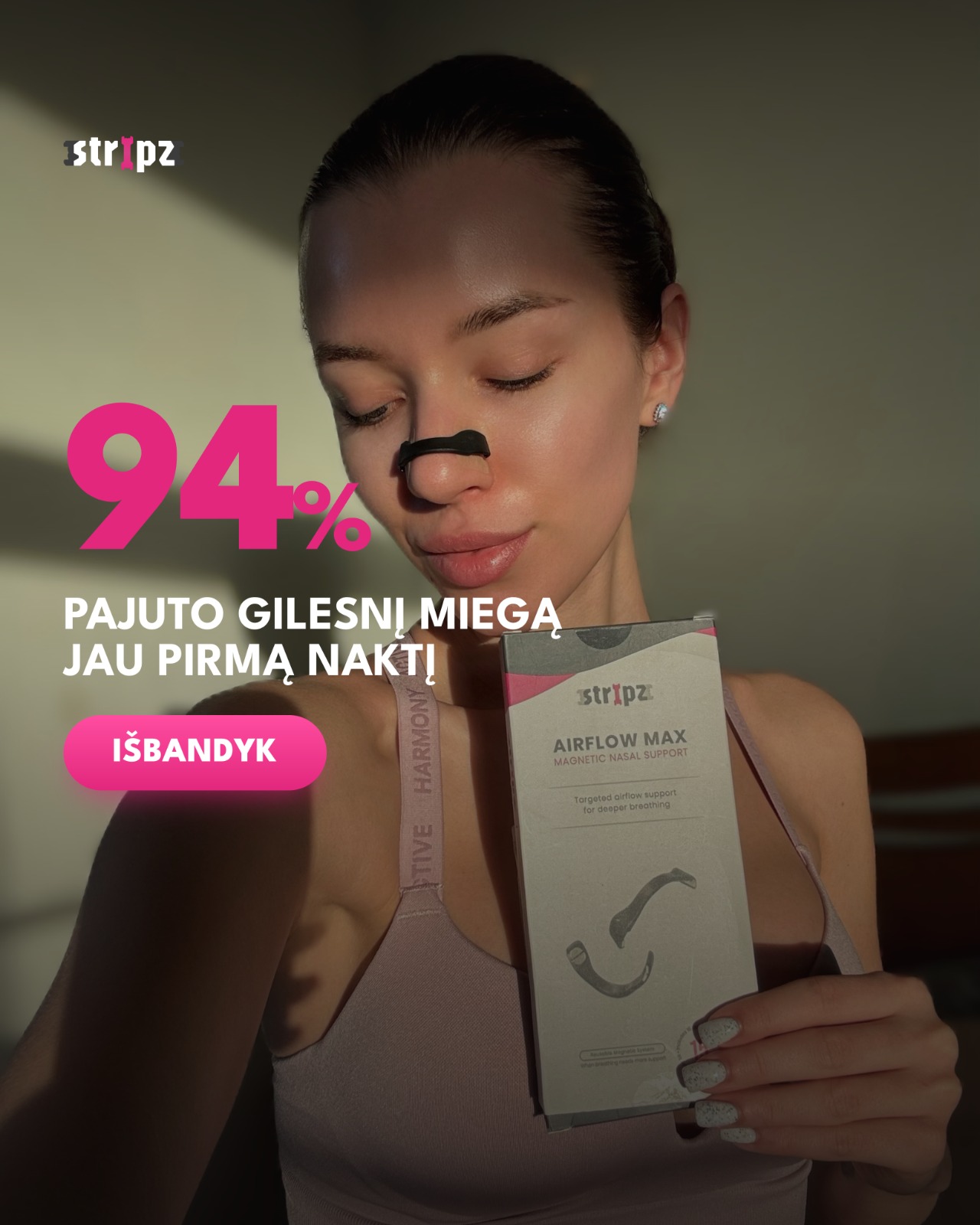 Stripz Facebook ad